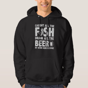 Moletom Pegou Todos Os Peixes Beberam Toda A Cerveja Que E