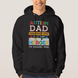 Moletom Peguem esse Pai de Autismo bonitinho Heroes Im Rai