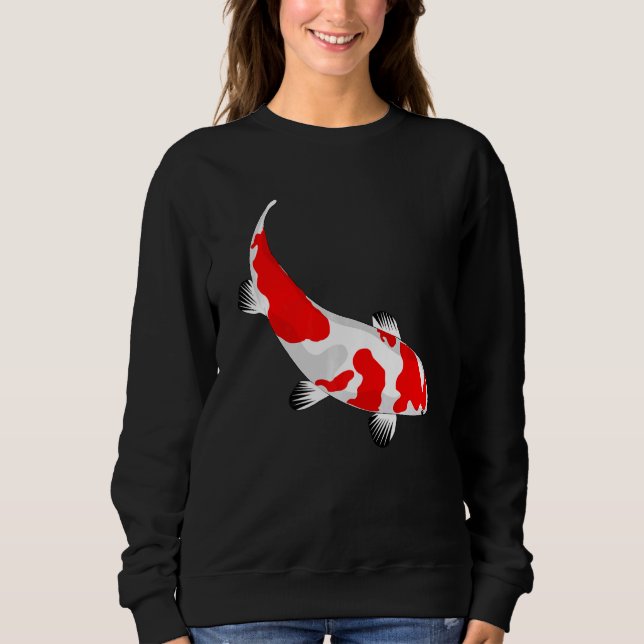 Moletom Peixe-espinho-árctico Koi Carp (Frente)