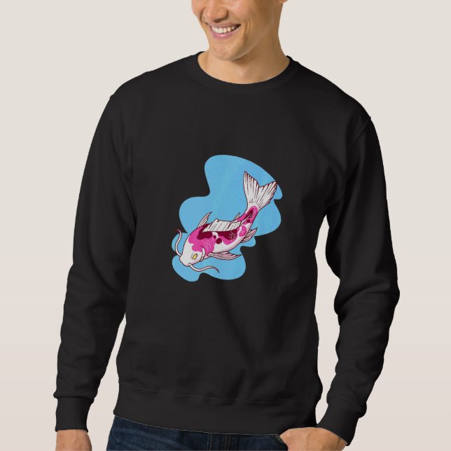 Moletom Peixe Koi Japonês 123456 (Frente)