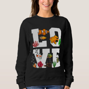 Moletom Peixe-Palhaço Ama Tanque De Peixe