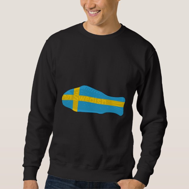 Moletom Peixe Sueco De Bandeira (Frente)