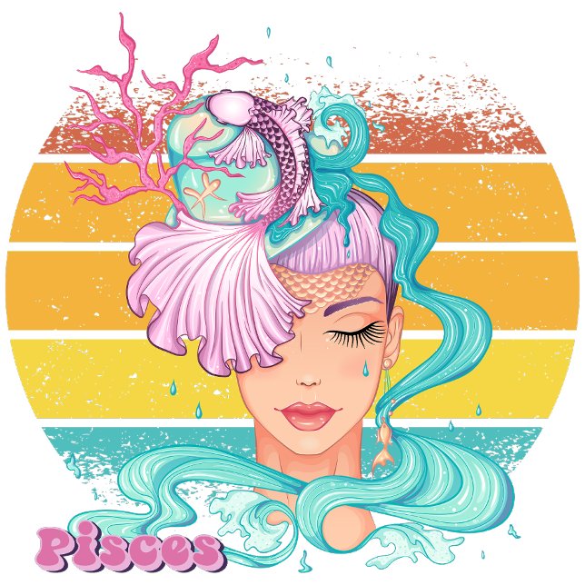 Moletom Peixes (Pisces (February 19 - March 20):
"Dive into Fantasy, Where Reality Sets Free!")