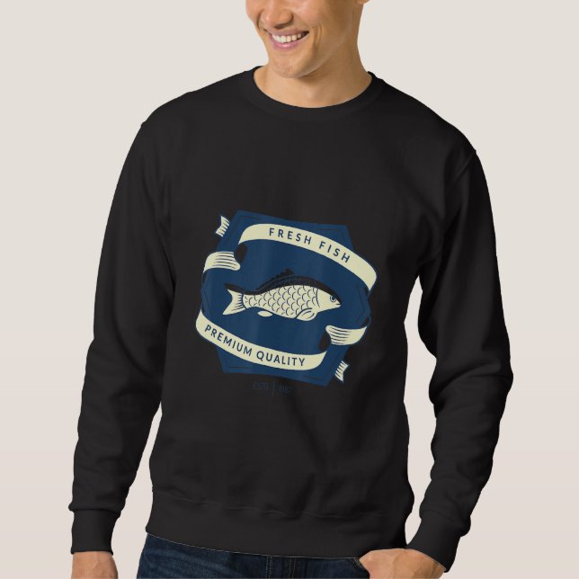 Moletom Peixes Enlatados Frescos (Frente)