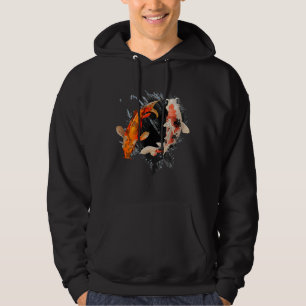 Moletom Peixes Koi I Koi Carp Pond Japão Tatuagem