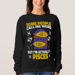 Moletom Peixes Zodíaco Algumas Pessoas Me Chamam de Estran