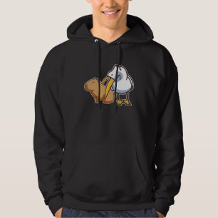 Moletom Pelicano Comendo Capivara Capivara Animal