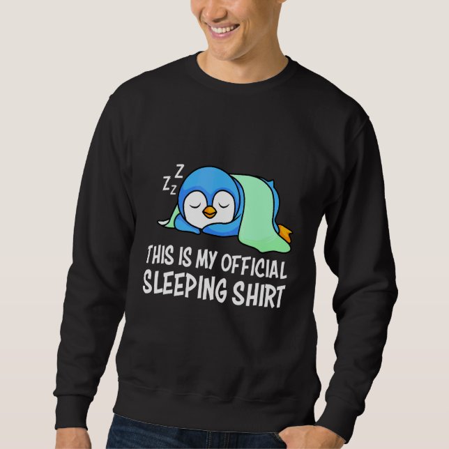 Moletom Penguin Oficial Dormir Atrasado Morning Group (Frente)