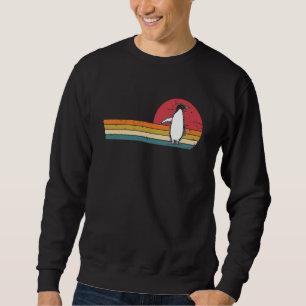 Moletom Penguin Vintage Retro Estilo Anos 70 80 Homens Mul