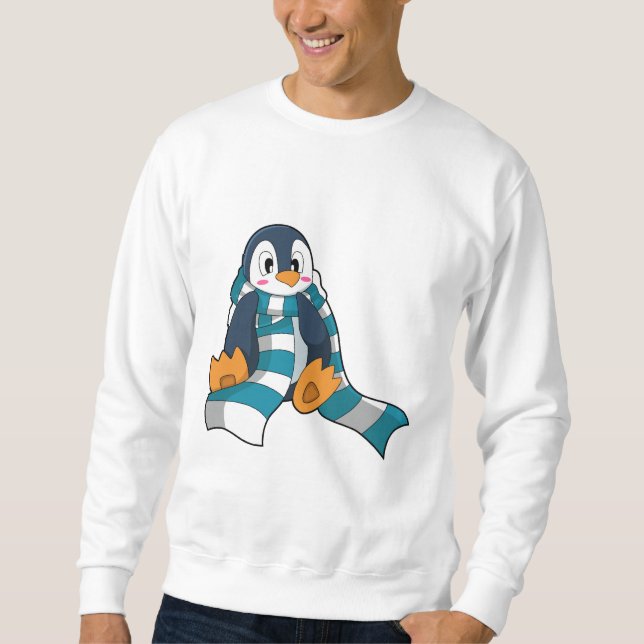 Moletom Penguin with Scarf (Frente)