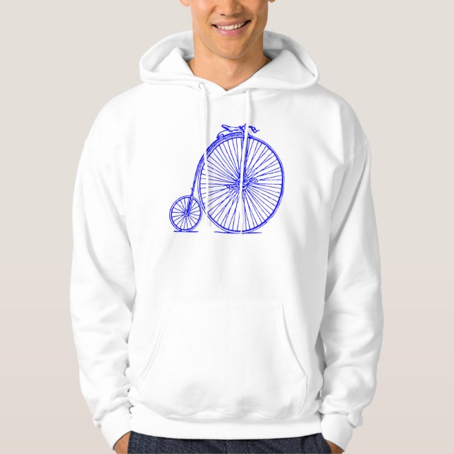 Moletom Penny Farthing - Azul (Frente)