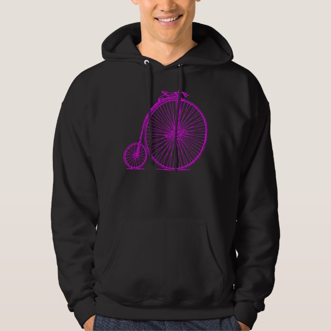 Moletom Penny Farthing - Magenta (Frente)