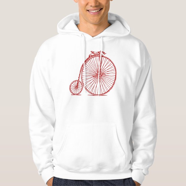 Moletom Penny Farthing - Ruby Red (Frente)