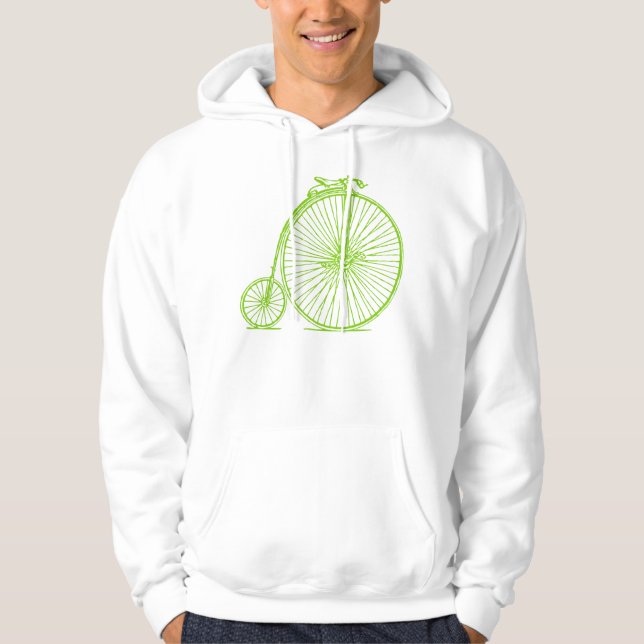 Moletom Penny Farthing - Verde Martiano (Frente)