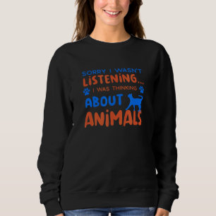 Moletom Pensando Em Salvar Animais Cute Resgate Animal