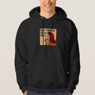 Moletom Pensando Sobre Meninas Lgbtq+ Orgulho Lésbico Mo