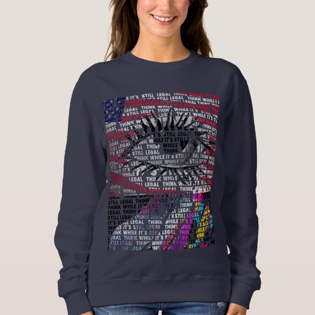 Moletom Pense Enquanto Ainda É Legal (Frente)