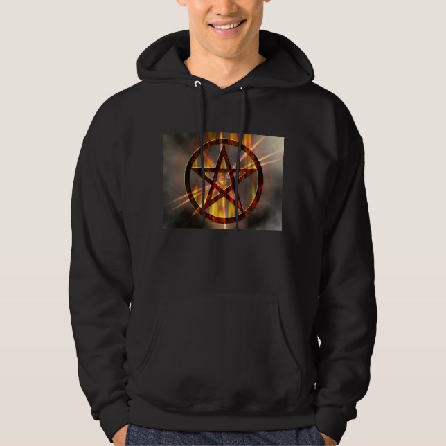 Moletom Pentagram ardente (Frente)