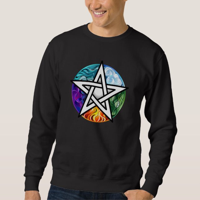 Moletom Pentagrama do Wiccan (Frente)