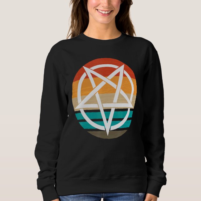 Moletom Pentagrama Retro 666 (Frente)