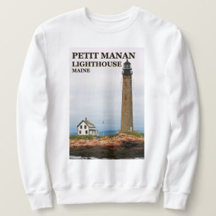 Moletom Pequeno farol de Manan, camisola de Maine