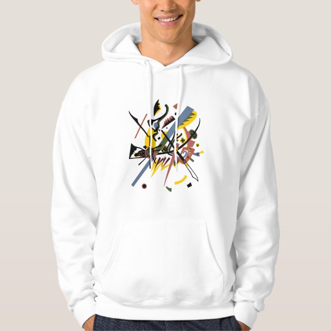 Moletom Pequenos mundos, Vassily Kandinsky em cores digita (Frente)