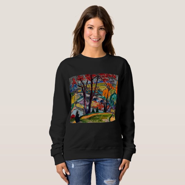 Moletom Perder-se em Tranquil Nostalgia - Paisagem (Frente Completa)
