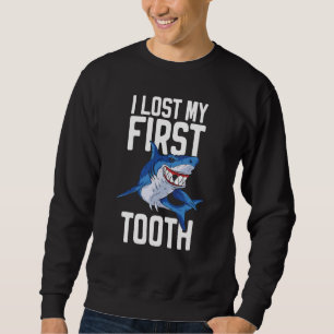 Moletom Perdi Meu Primeiro Dente Tubarão Animal Biólogo Ma