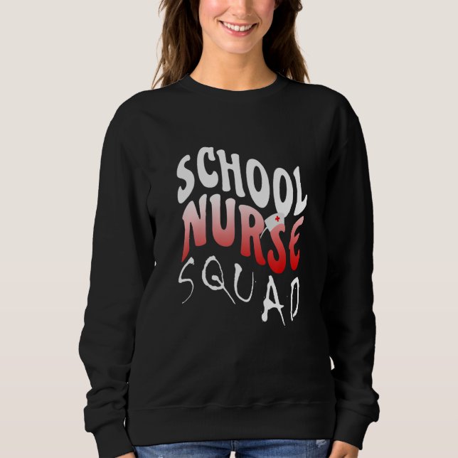 Moletom Perfect School Nurse Squad Nursing Nurse's Women N (Frente)