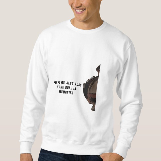 Moletom perfume também tem um papel enorme na memória (Frente)