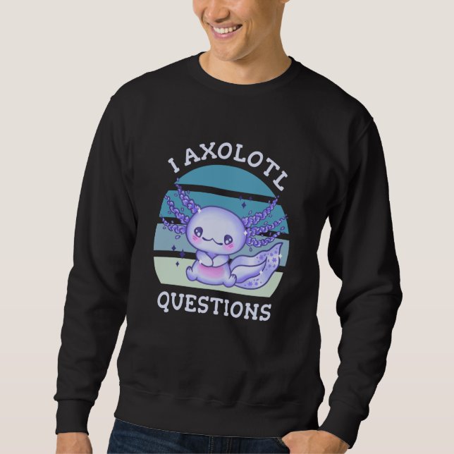 Moletom Perguntas axolotais (Frente)