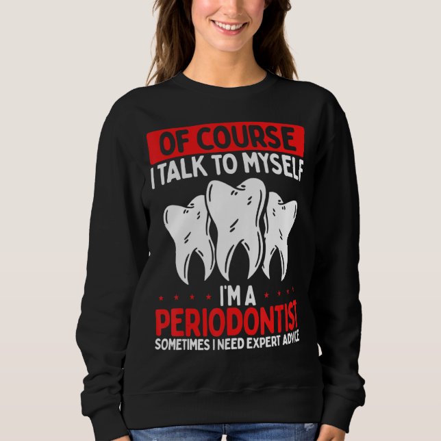 Moletom Periodontista Recomendado Para Lavar Mão Periodont (Frente)