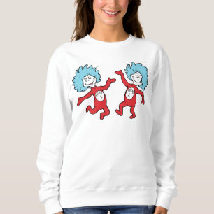Moletom Personagem Coisa 1 e Coisa 2 do Dr. Seuss