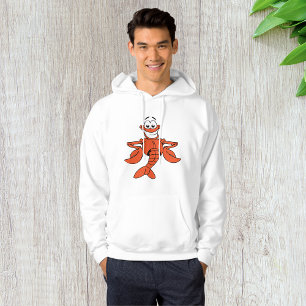 Moletom Personagem de Lagosta de Desenho Animado Sorrident