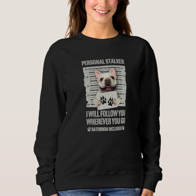 Moletom Personal Stalker Dog French Buldog (Frente)