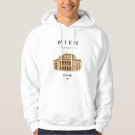 Moletom Personalisierte Wien Staatsoper | Name & Jahr