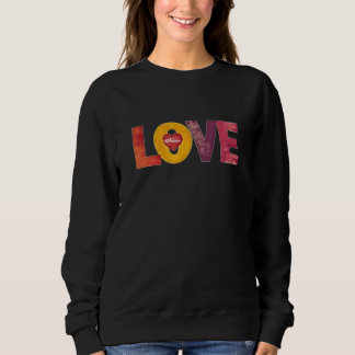 Moletom Personalizable Valentine’s Day Heart Love Women’s 