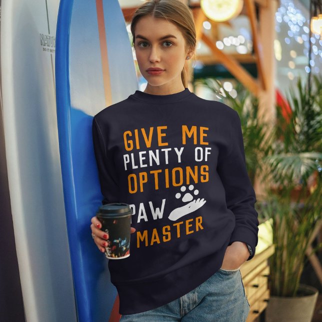 Moletom Personalização Personalizada Da Tipografia De Gato (Criador carregado)