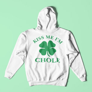 Moletom Personalizado beije-me o dia de St Patrick