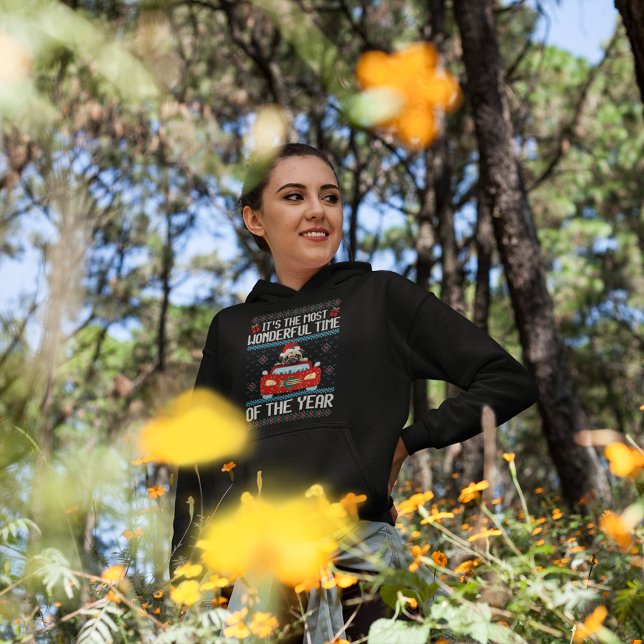 Moletom Personalizado Cachorro de Natal Feio Personalizado (Criador carregado)