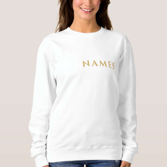Moletom Personalizado Com Sobrenome ou Apelido Neles (Frente)