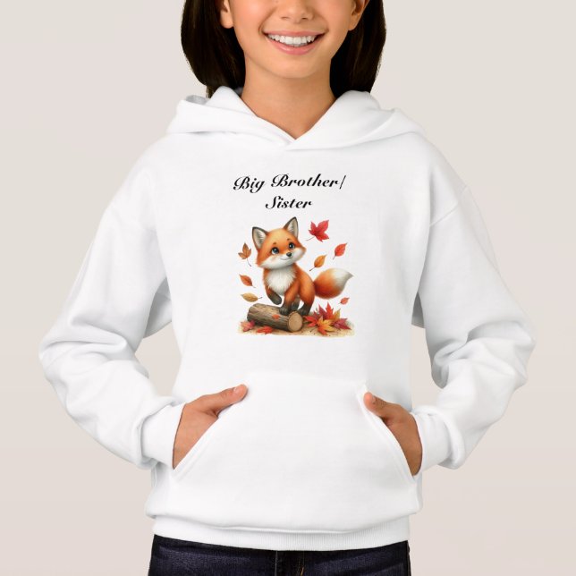 Moletom Personalizado de Irmão/Irmã Mais Velho(a)  (Frente)