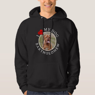 Moletom Personalizado EU AMO MEU CÃO