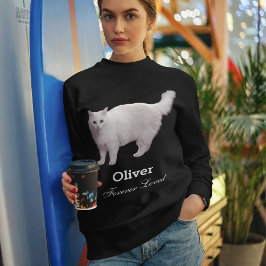 Moletom Personalizado Memorial de Estimação Fofa Foto Nome