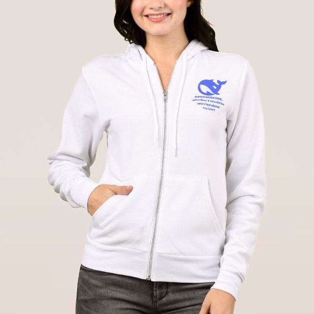 Moletom Personalizado para o DEEPSEEEEEEEEK (Frente)
