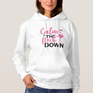 Moletom Personalizar As Mulheres De Flamingo Rosa Que Desl
