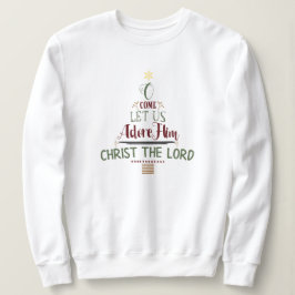 Moletom PERSONALIZÁVEL Para Vir, Deixe-nos amá-lo