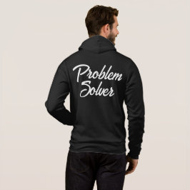 Moletom Personalize o PROBLEMA SOLVER Men Engraçado pelo p