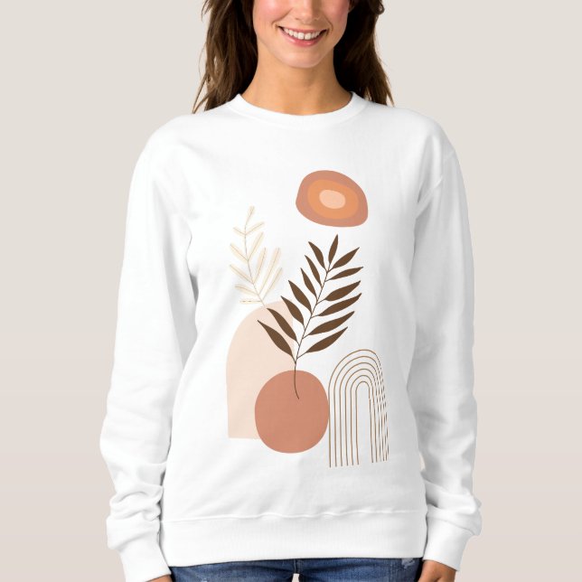 Moletom Personalized Botanical Sunrise | Nature Vibes  (Frente)