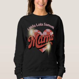 Moletom Personalized Mama sweatshirt 